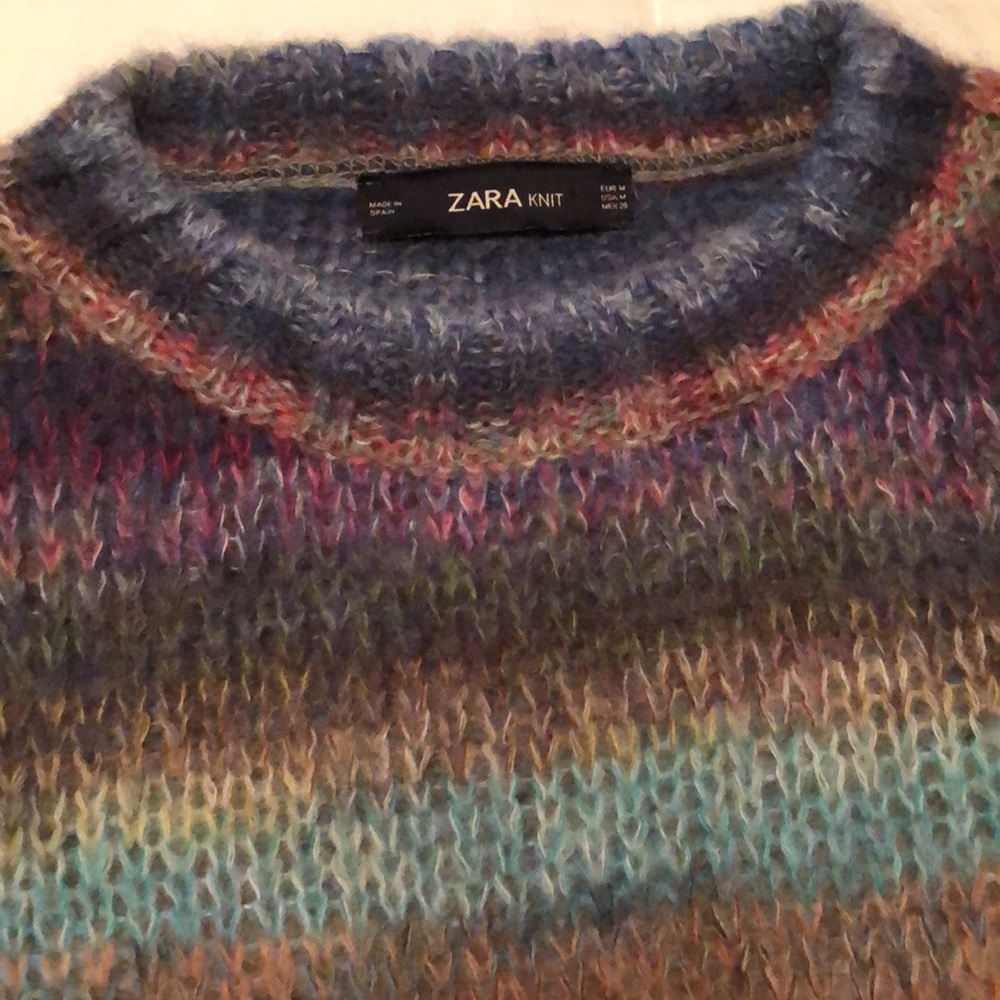 Oversized,ZARA knit sweater.